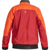 NRS Women's Echo Splash Jacket - Poppy/Vino, Back