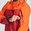 NRS Women's Echo Splash Jacket - Poppy/Vino, Arm Zipper