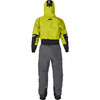 NRS Men's Navigator Comfort-Neck GORE-TEX Pro Dry Suit - Chartreuse, Back