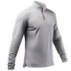 Zhik UVActive High Collar 1/4 Zip Long Sleeve Top Grey, side