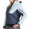 NRS Women's Tor Splash Jacket - Cloud/Navy, Front