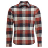 Musto Marina Plaid Long Sleeve Men's Shirt - Burnt Henna