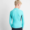 Rooster Long Sleeve Rash Vest - Juniors - Teal - Back