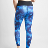 Rooster UV Sports Leggings - Women - Azure - Back