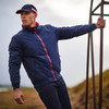 musto snug blouson navy jacket 82282 - action