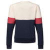 Musto Tri Colour Women's Sweater - Navy, back