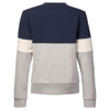 Musto Tri Colour Women's Sweater - Grey, back