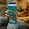 Kambukka Lagoon Water Bottle 400ml with Spout Lid - Juggling Dino, child