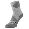 Sealskinz Waterproof All Weather "Bircham" Ankle Length Sock - Grey