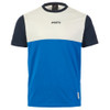 Musto 64 Short Sleeve Men's Tee - Aruba Blue/Navy/Antique Sail White