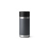 YETI Rambler 18oz HotShot Bottle - Charcoal_Back