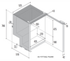 Vitrifrigo C115I Fridge 115L w Freezer Box 12/24 volt Dimensions