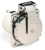Marinco 30A 125V Easy Lock S/S Power Inlet w/ Cap