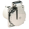 Marinco 30A 125V Easy Lock S/S Power Inlet w/ Cap