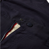 Gill Men's Navy UV Tec Shorts - close up on button and zipper detail