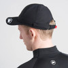 Rooster Structured Black Cap, on model back