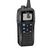 ICOM M25 EVO Handheld Marine VHF Radio Black, angled