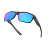 Oakley Two Face Sunglasses - Prizm Sapphire Polarized Lenses - Matte Black Frame