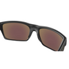 Oakley Two Face Sunglasses - Prizm Sapphire Polarized Lenses - Matte Black Frame