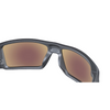 Oakley Heliostat Sunglasses - Prizm Sapphire Polarized Lenses - Blue Steel Frame