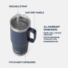 Yeti Rambler 25 Oz Straw Mug White