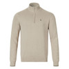 Musto Original Quarter Zip Men's Knit - Cashmere, front Musto Original Quarter Zip Men's Knit - Cashmere, front