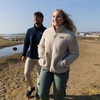 Musto Cove Women's Deep Pile Fleece Jacket - Pure Cashmere, lifestyle