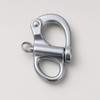 Sowester Stainless Fixed Snap Shackle Closed