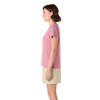 Musto Women Original V-Neck Short Sleeve T-Shirt- Chalk Pink Lifestyle_6