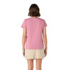 Musto Women Original V-Neck Short Sleeve T-Shirt- Chalk Pink Lifestyle_5