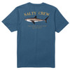 Salty Crew Men Bruce Short Sleeve Cast Blue Tee - back