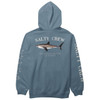 Salty Crew Men's Bruce Hood Fleece -Slate - back