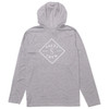 Salty Crew Men's Tipped Hood Tech Quarry Tee - back 