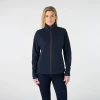 Musto Women's Fenland 200 Polartec Jacket - Navy, model front