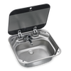 Dometic SNG 4237 Square Sink with Glass Lid  SMEZ