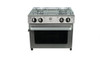 Sowester pacific 5000 cooker with 2 burners, oven pan rails and gimbals