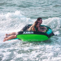 Jobe Revolve Towable - action side view