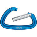 NRS Straight Gate Sliq Carabiner - Bright Blue_1