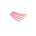 Pyranha Plastic Welding Rods - Red