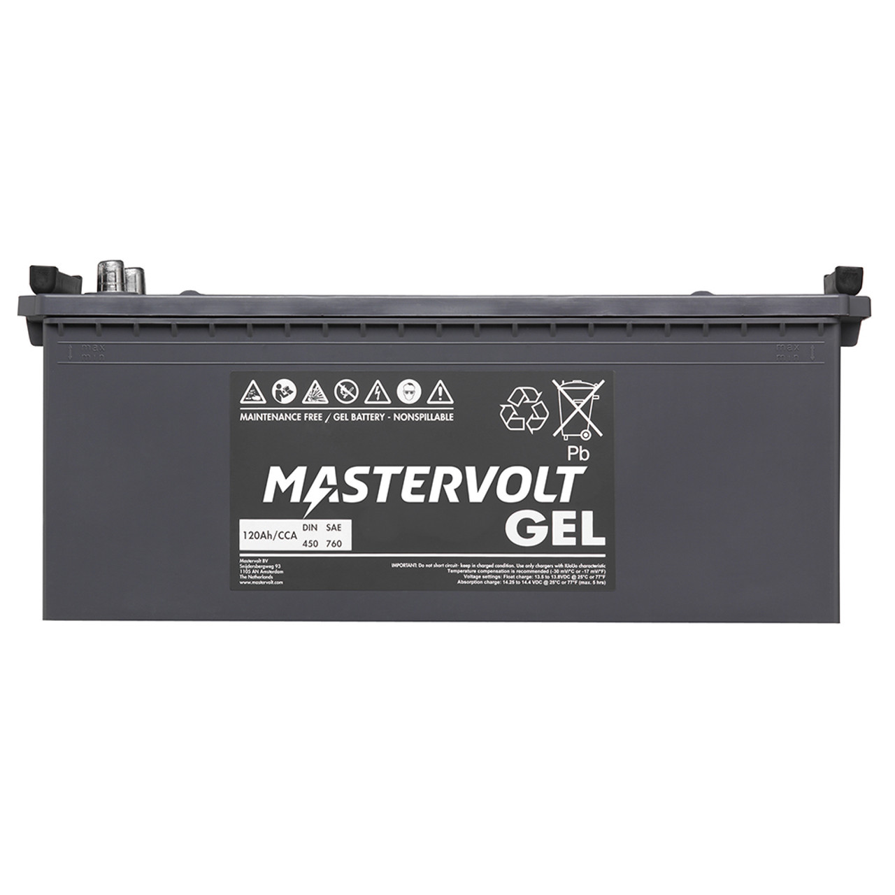 Mastervolt GEL Batterie 12V/120Ah - BTI Power Shop