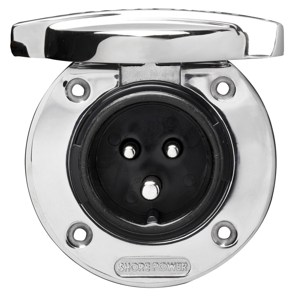 Source Power Inlet Mastervolt | Shore Power Stainless Steel Inlet - 2+PE - 16A/230V