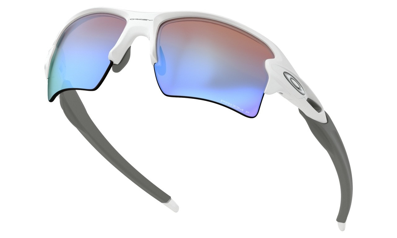 Oakley Flak 2.0 XL Sunglasses - Polished White Prizm Deep Water