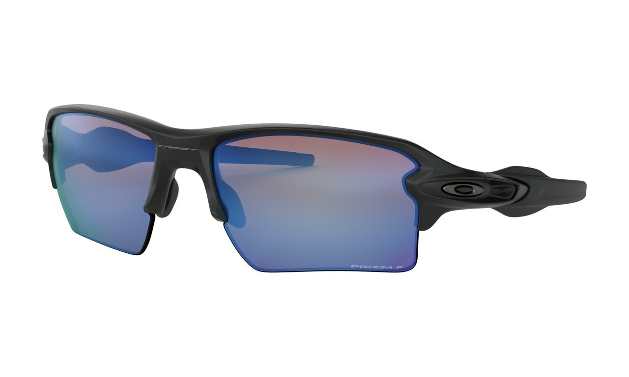 Oakley Flak 2.0 XL Sunglasses - Matte Black Prizm Deep Water