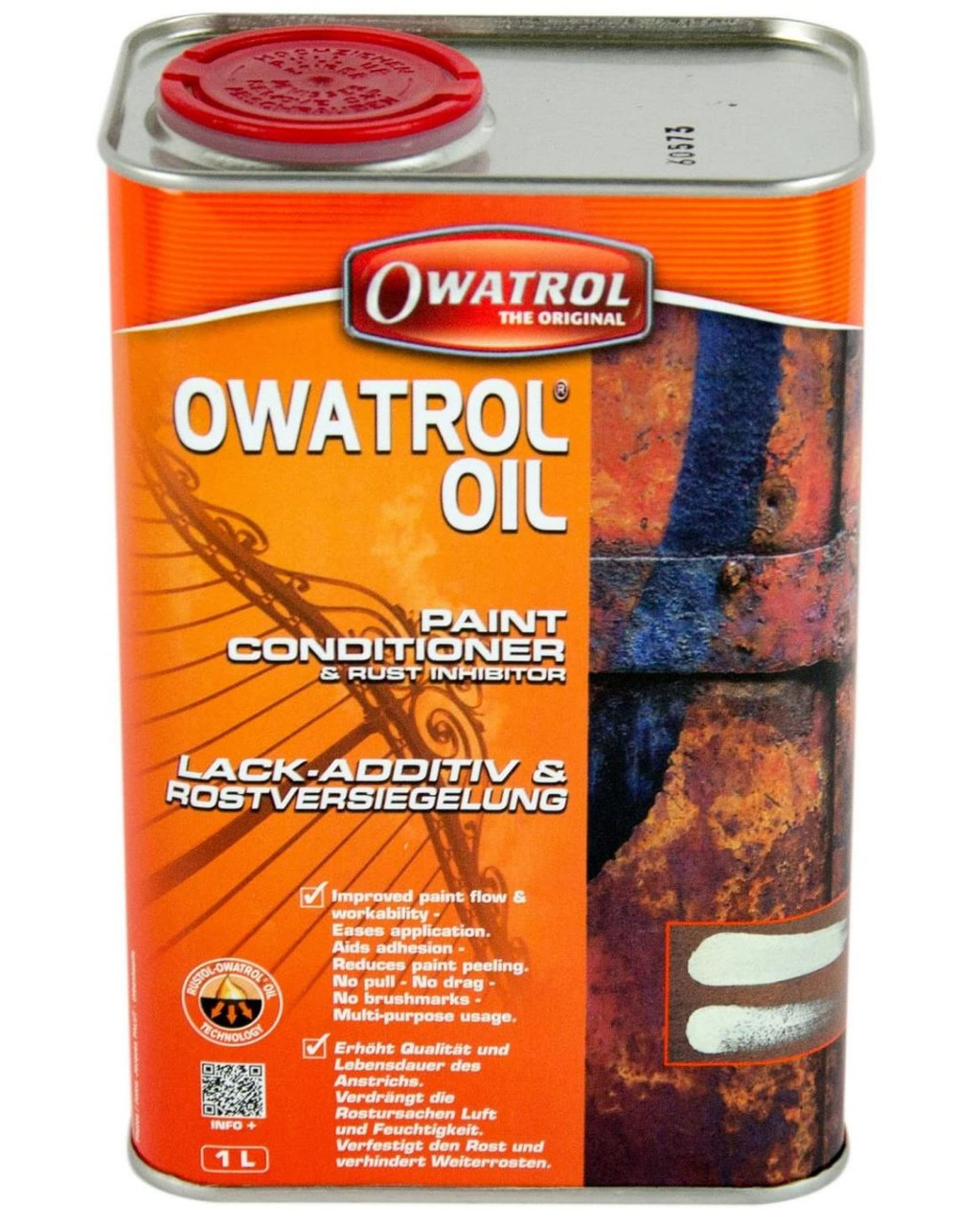 Rustol Owatrol multi-purpose colourless rust inhibitor - 1l