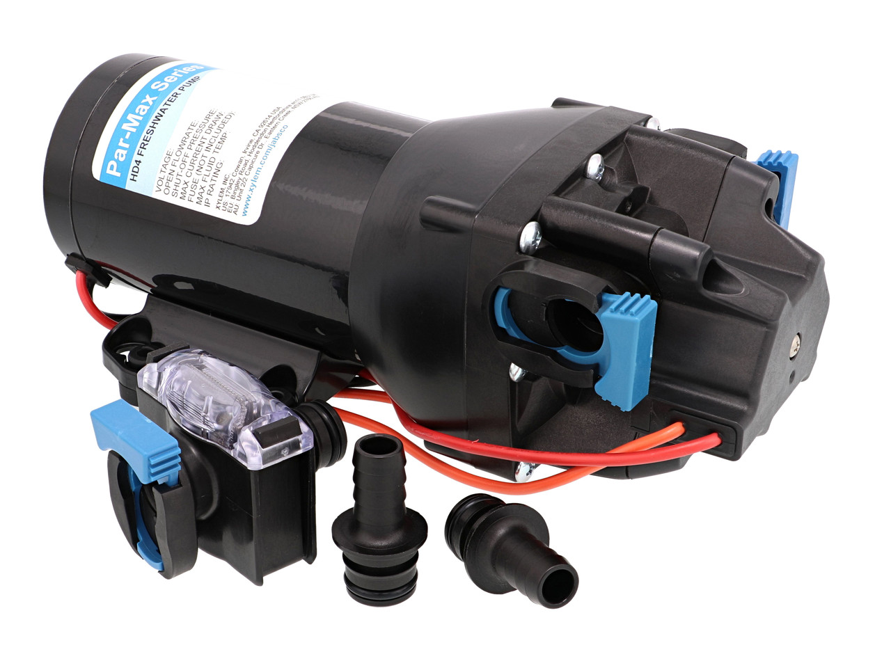 Jabsco Par Max HD4 Water Pressure Pump 12V 40 PSI | Marine Pump