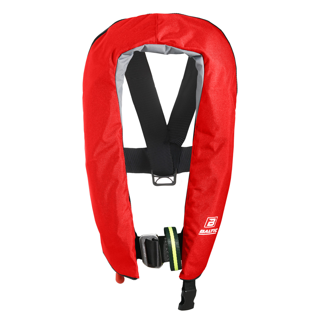 Baltic Breeze 165N Auto Inflatable Lifejacket with Harness - Red