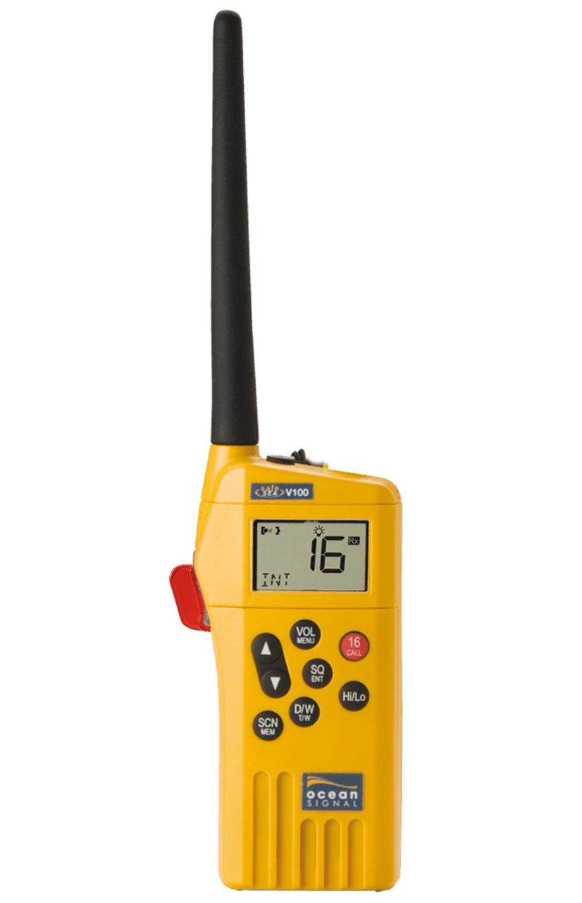 Ocean Signal GMDSS Emergency VHF Radio with Emergency Battery only
