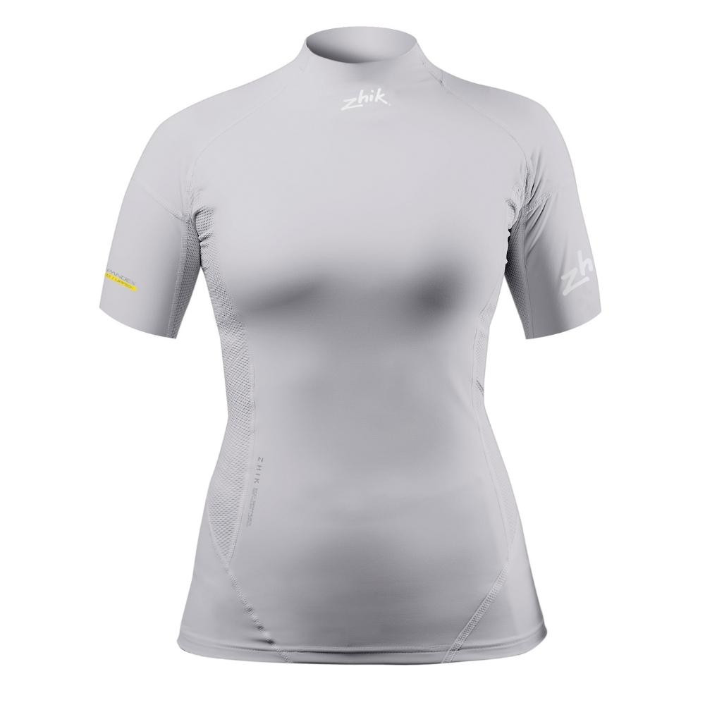 Zhik Eco Spandex Short Sleeve Top Women Platinum Buy Online