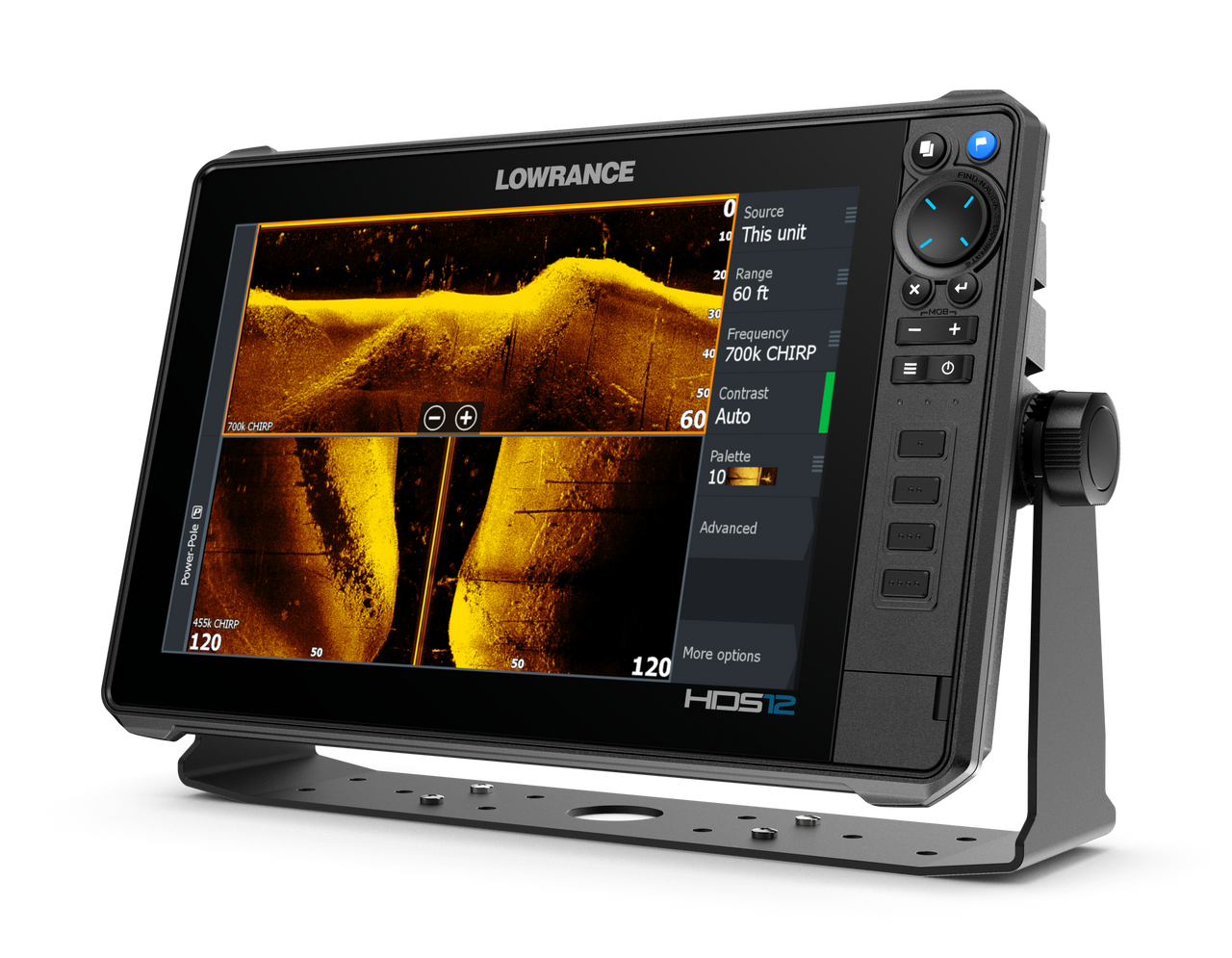 Lowrance HDS-9 Live Row Active Imaging 3-in-1 Fishfinder