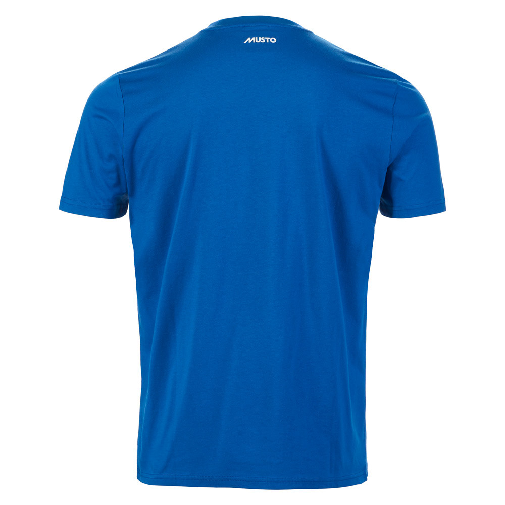 Musto Men's 1964 Short Sleeve T-Shirt Aruba Blue